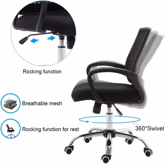 Chinese Modern Swivel Comfortable Sihoo M57 High Back Ergonomic Black Computer PU Adjustable Armrest Executive Mesh Office Chair