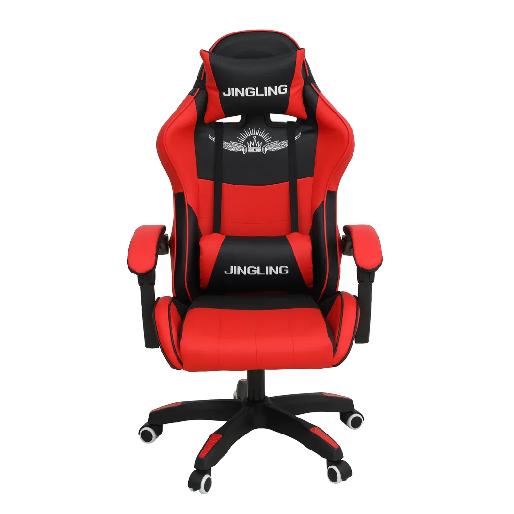 Gaming Chair in PU Leather Red