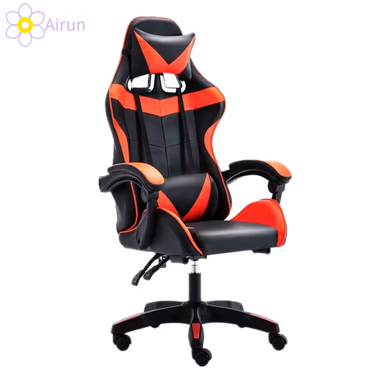 Sedia da corsa ergonomica girevole in pelle per computer da gioco economica